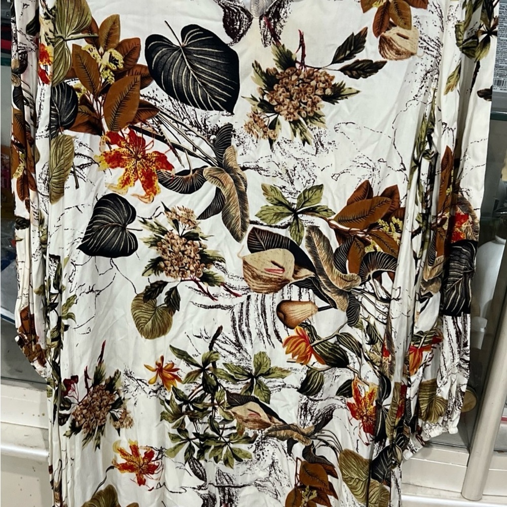 Floral Long Sleeve Maxi Dress - Picture 6 of 11